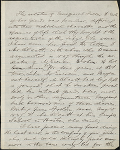 Franklin Benjamin Sanborn autograph manuscript