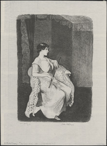 A flute player (Miss Marjorie Gabain)