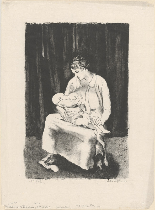 Study no. 9: Madonna e bambino