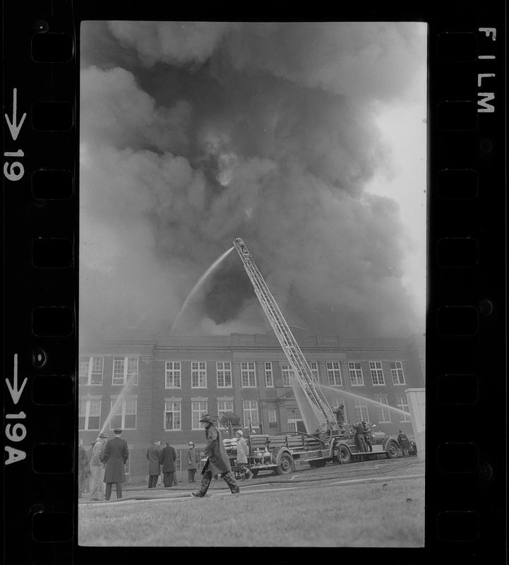 Amesbury High School fire