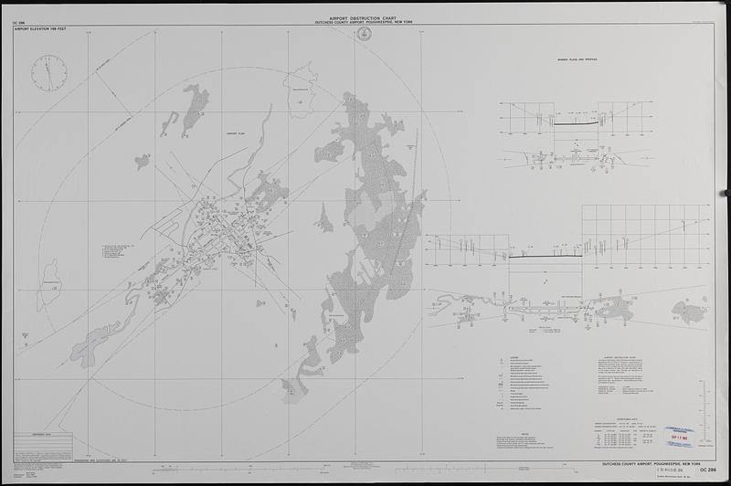 Airport obstruction chart