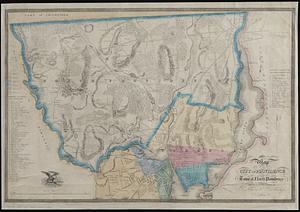 Map of the city of Providence and town of North Providence