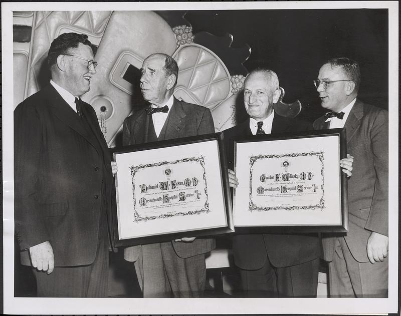 George Putnam, Dr. Nathaniel W. Faxon, Dr. Charles F. Wilinsky, Roger W. Hardy