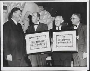 George Putnam, Dr. Nathaniel W. Faxon, Dr. Charles F. Wilinsky, Roger W. Hardy