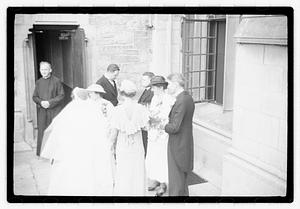 Wedding at Boston College for Rev. Fr. O'Connell