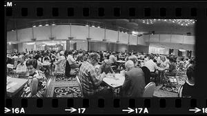 Bridge-players' convention at Statler Hilton Hotel, Park Square, Boston