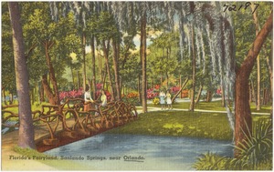 Florida's fairyland, Sanlando Springs, near Orlando