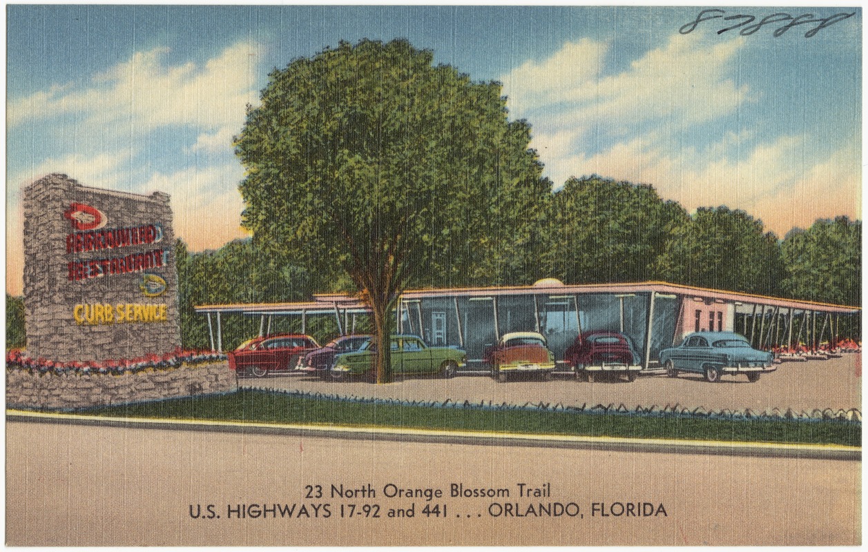 Arrowhead Restaurant, 23 North Orange Blossom Trail, U.S. highways 17-92 & 441, Orlando, Florida
