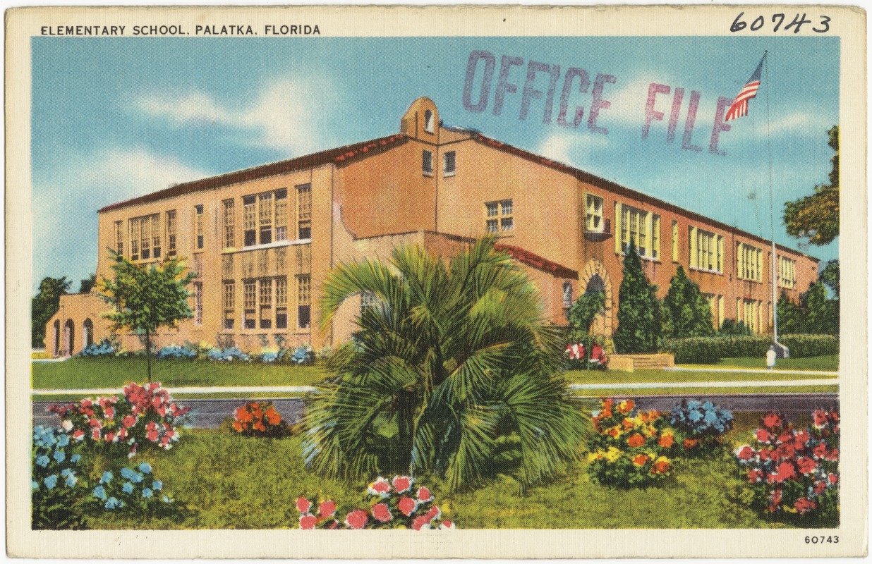 Elementary School, Palatka, Florida Digital Commonwealth