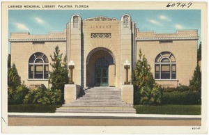 Larimer Memorial Library, Palatka, Florida
