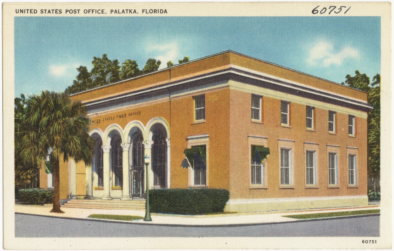 United States post office, Palatka, Florida Digital Commonwealth
