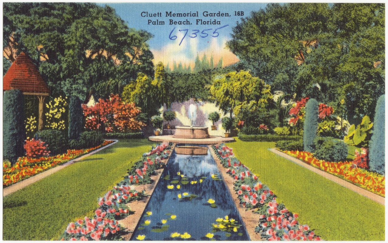 Cluett Memorial Garden, Palm Beach, Florida