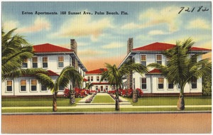 Eaton Apartments, 168 Sunset Ave., Palm Beach, Florida