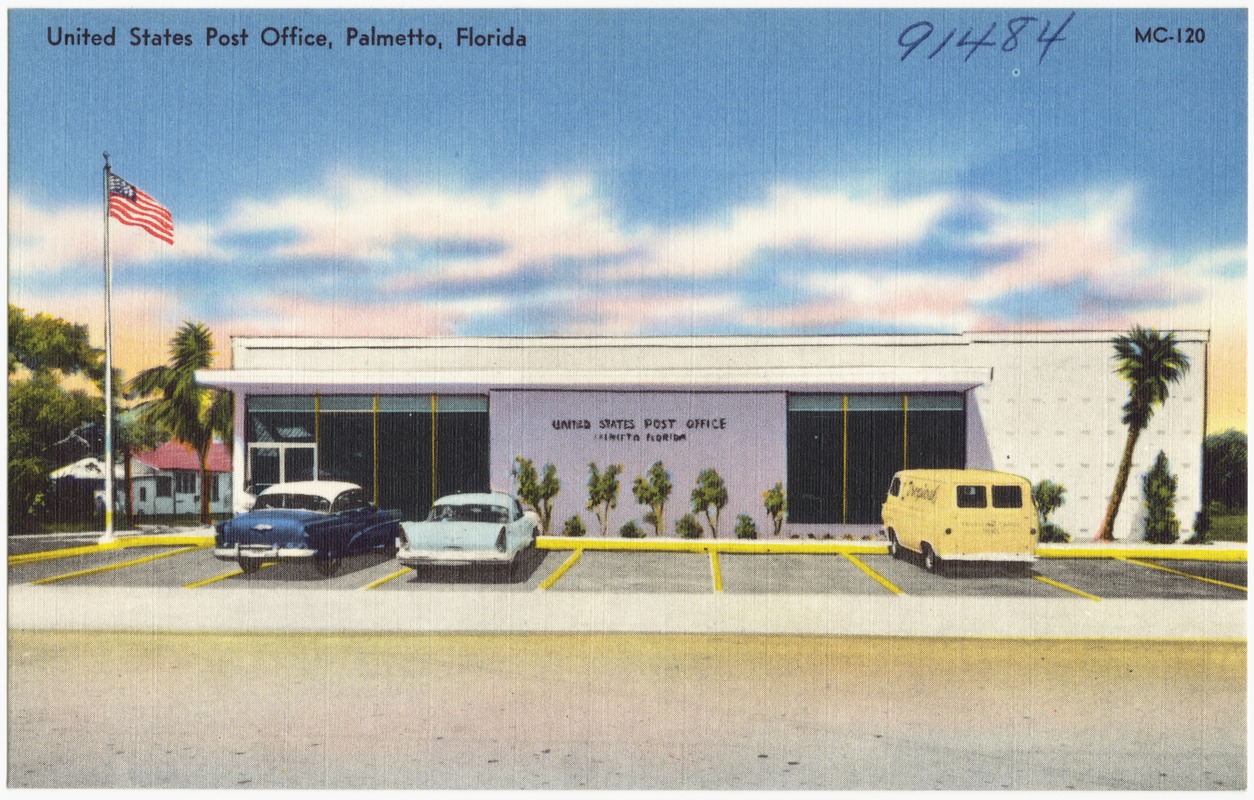 United States post office, Palmetto, Florida Digital Commonwealth