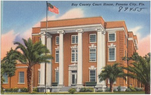 Bay County court house, Panama City, Florida