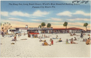 The hang out, Long Beach Resort, world's most beautiful bathing beach, Panama City Beach, Florida