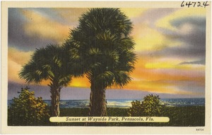 Sunset at Wayside Park, Pensacola, Florida