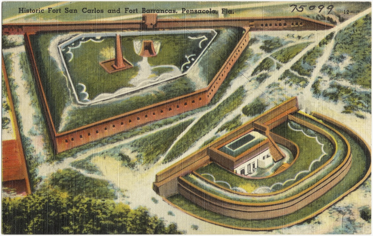 Historic Fort San Carlos and Fort Barrancas, Pensacola, Florida