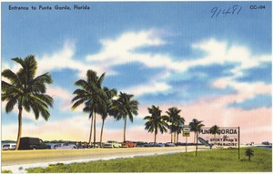 Entrance to Punta Gorda, Florida