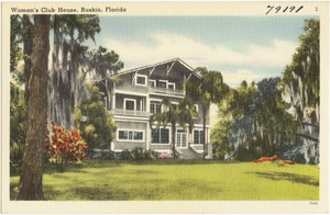 Woman's club house, Ruskin, Florida