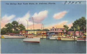 The shrimp boat yacht basin, St. Andrews, Florida