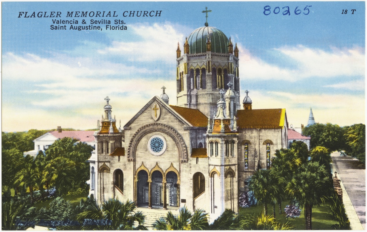 Flagler Memorial Church, Valencia & Sevilla Sts., Saint Augustine, Florida