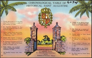 Chronological table of historical Saint Augustine