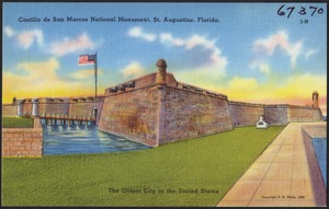 Castillo de San Marcos National Monument, St. Augustine, Florida, the oldest city in the United States