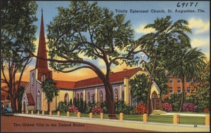 Trinity Episcopal Church, St. Augustine, Florida, the oldest city in the United States