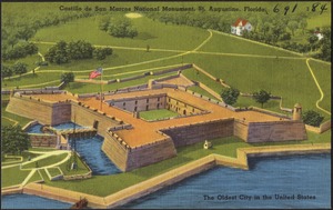 Castillo de San Marcos National Monument, St. Augustine, Florida, the oldest city in the United States