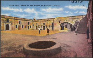 Court yard, Castillo de San Marcos, St. Augustine, Florida