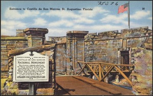 Entrance to Castillo de San Marcos, St. Augustine, Florida