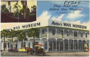 Plaza Hotel and Potter's Wax Museum, St. Augustine, Florida