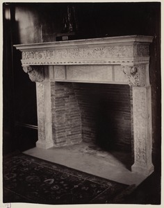 Fireplace mantlepiece for Trustees Room