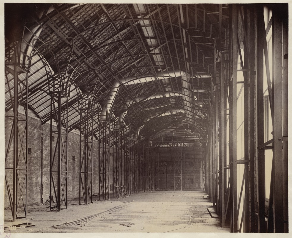 Framing the Special Libraries, construction of the McKim Building