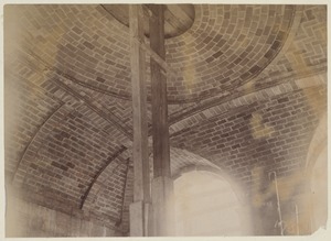 Ceiling of the Boylston Street entrance, construction of the McKim Building