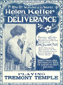 Front page for pamphlet for "Deliverance"