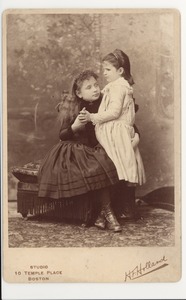Helen Keller and Edith Thomas