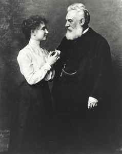 Helen Keller and Alexander Graham Bell