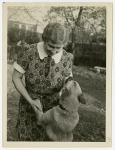 Helen Keller with Kamikaze