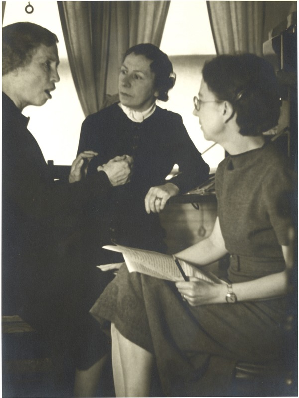Helen Keller, Polly Thomson, Nella Braddy Henney
