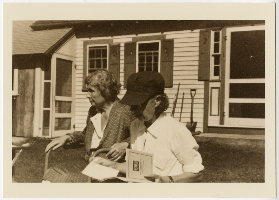 Helen Keller and Nella Braddy Henney