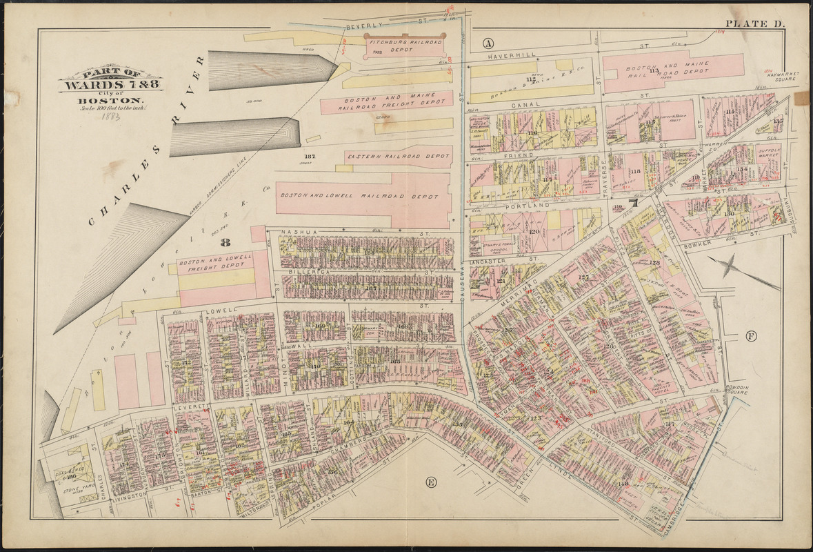 Atlas of the city of Boston : city proper