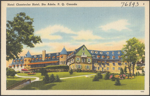 Hotel Chantecler Hotel. Ste. Adele. P. Q. Canada