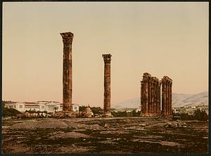 Athènes. Temple de Jupiter Olympien