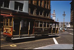 Streetcar, Drumm and Market Street, San Francisco