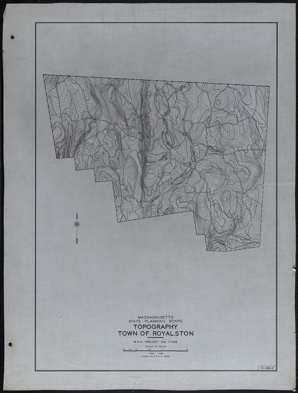 Topography Town of Royalston Digital Commonwealth