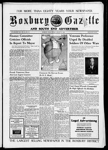 Roxbury Gazette and South End Advertiser, August 11, 1944
