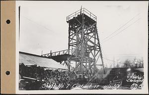 Contract No. 17, West Portion, Wachusett-Coldbrook Tunnel, Rutland, Oakham, Barre, Shaft 7, Rutland, Mass., Nov. 21, 1928