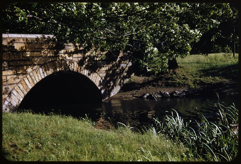 Bridge over body of water